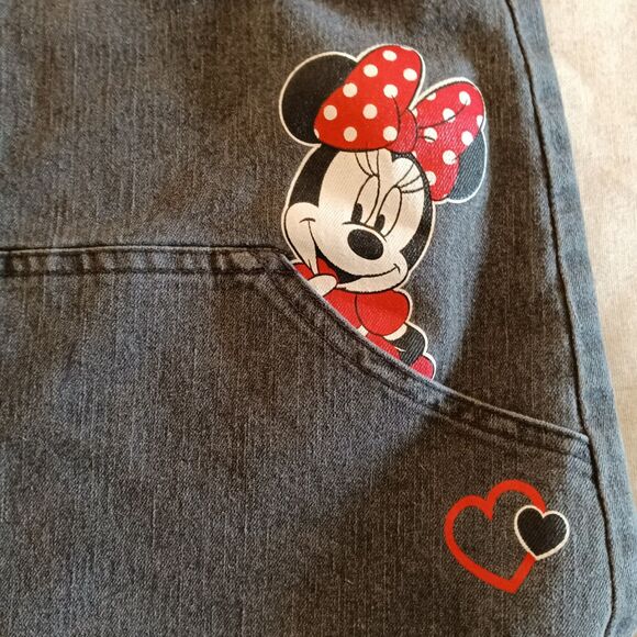 Disney Junior Minnie Toddler 6 Months Minnie & Mickey Mouse Romper Overall Dress - Picture 5 of 9